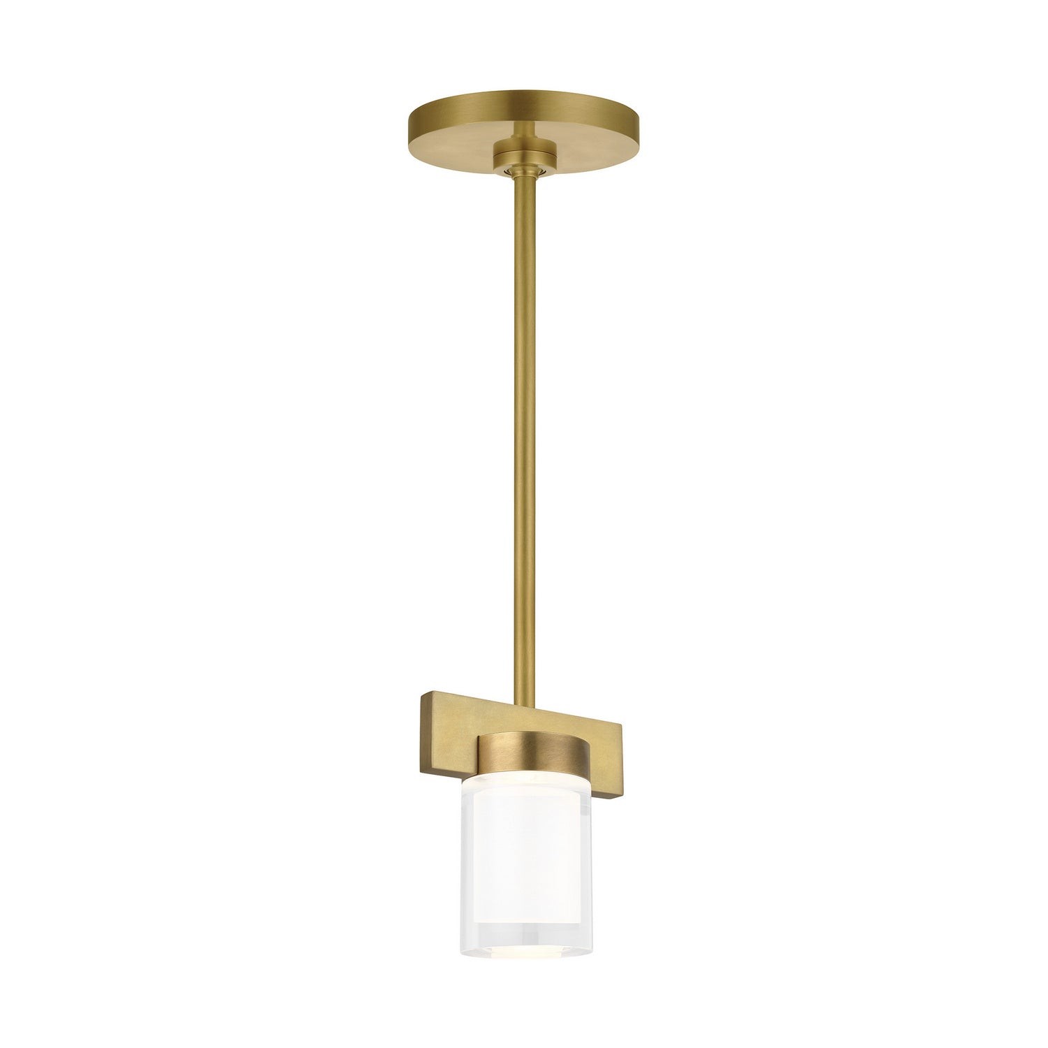 Visual Comfort Modern - 700TDESF5NB-LED927 - LED Pendant - Esfera - Natural Brass