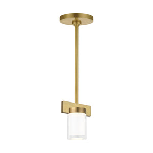 Visual Comfort Modern - 700TDESF5NB-LED927 - LED Pendant - Esfera - Natural Brass