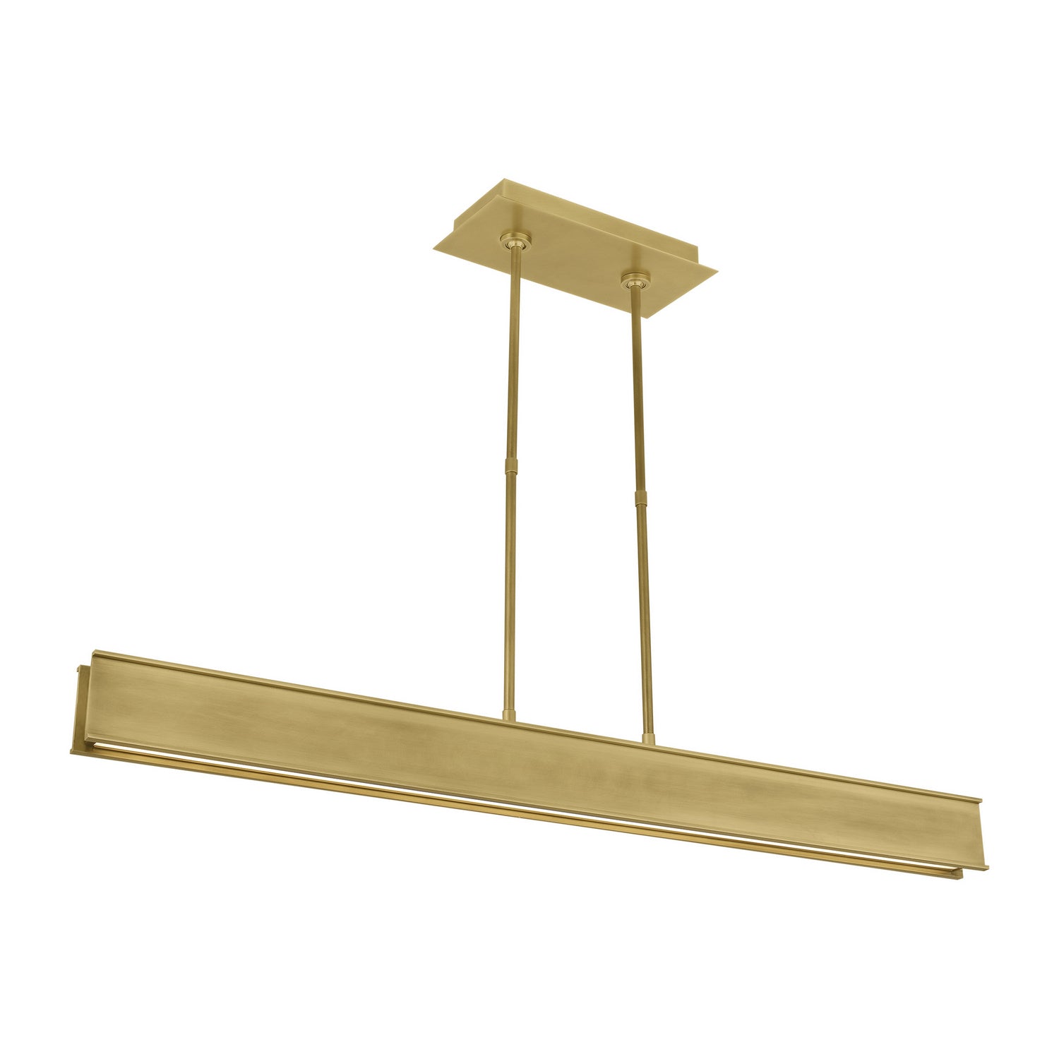 Visual Comfort Modern - 700LSIBM47BR-LED927 - LED Linear Suspension - I-Beam - Plated Brass