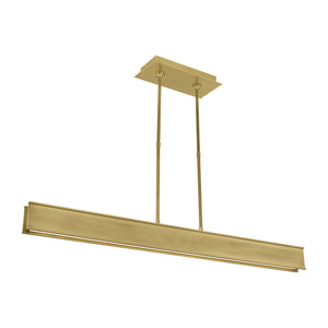Visual Comfort Modern - 700LSIBM47BR-LED927 - LED Linear Suspension - I-Beam - Plated Brass