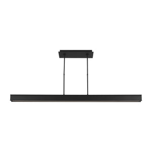 Visual Comfort Modern - 700LSIBM72B-LED927 - LED Linear Suspension - I-Beam - Nightshade Black