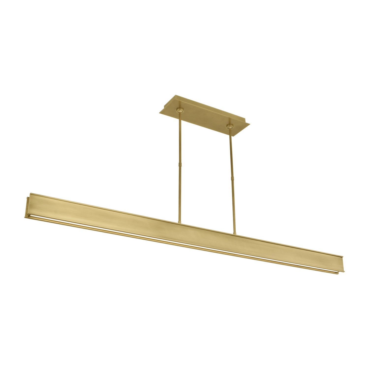 Visual Comfort Modern - 700LSIBM72BR-LED927 - LED Linear Suspension - I-Beam - Plated Brass