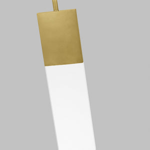 Visual Comfort Modern - 700OPKLM92720NBUNV - LED Pendant - Kulma - Natural Brass