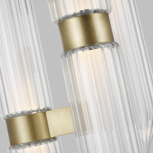 Visual Comfort Modern - 700TDLGSN10BR-LED927-277 - LED Pendant - Langston - Plated Brass