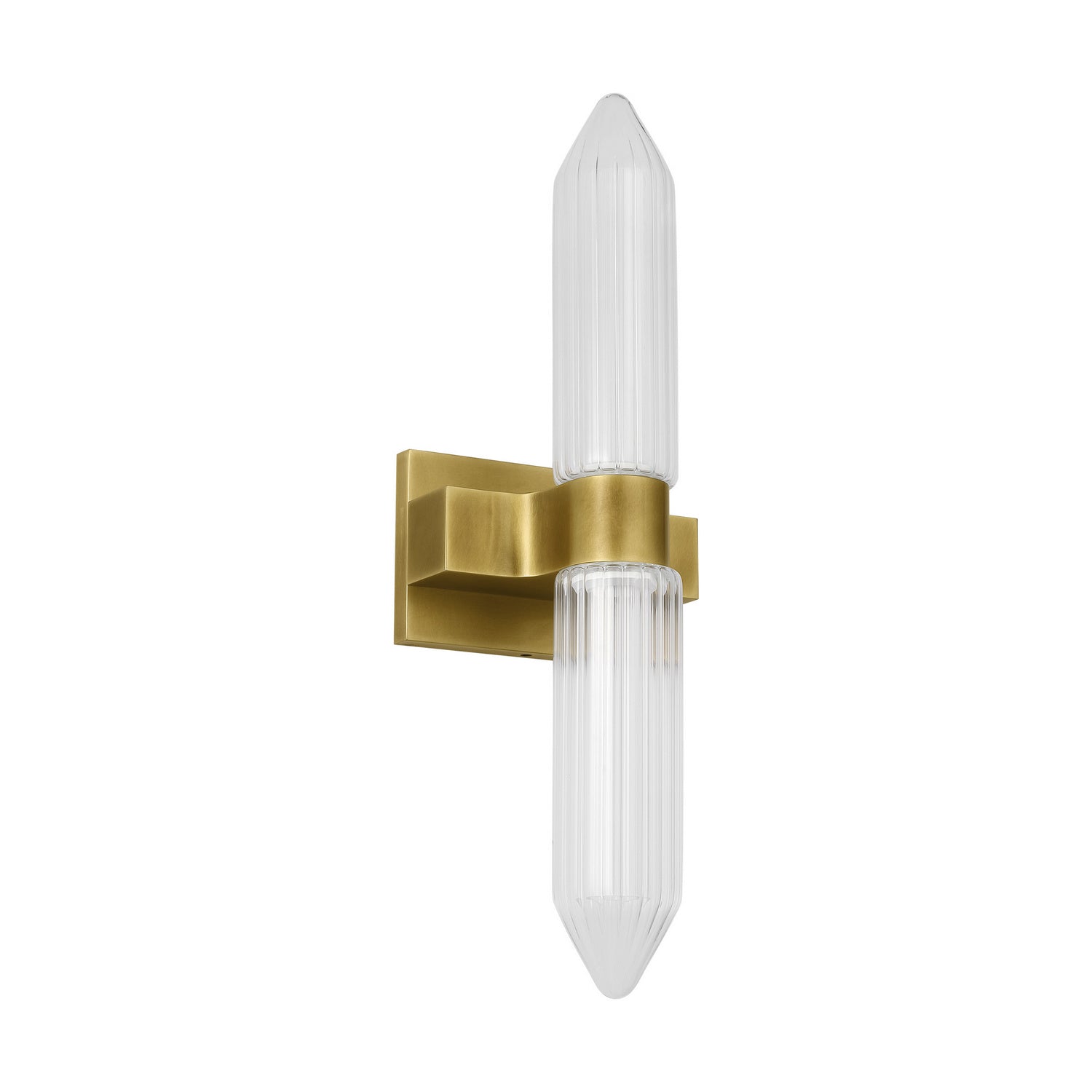 Visual Comfort Modern - 700BCLGSN23BR-LED927 - LED Bath Sconce - Langston - Plated Brass