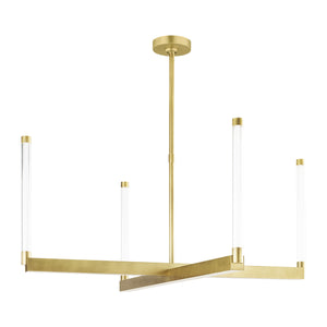 Visual Comfort Modern - 700PHB36NB-LED927 - LED Chandelier - Phobos - Natural Brass