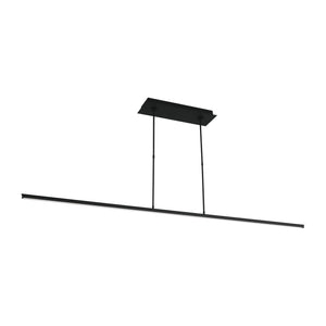 Visual Comfort Modern - 700LSSTG72B-LED927 - LED Linear Suspension - Stagger - Nightshade Black