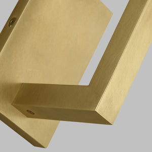Visual Comfort Modern - 700WSSTG36NB-LED927-277 - LED Wall Sconce - Stagger - Natural Brass