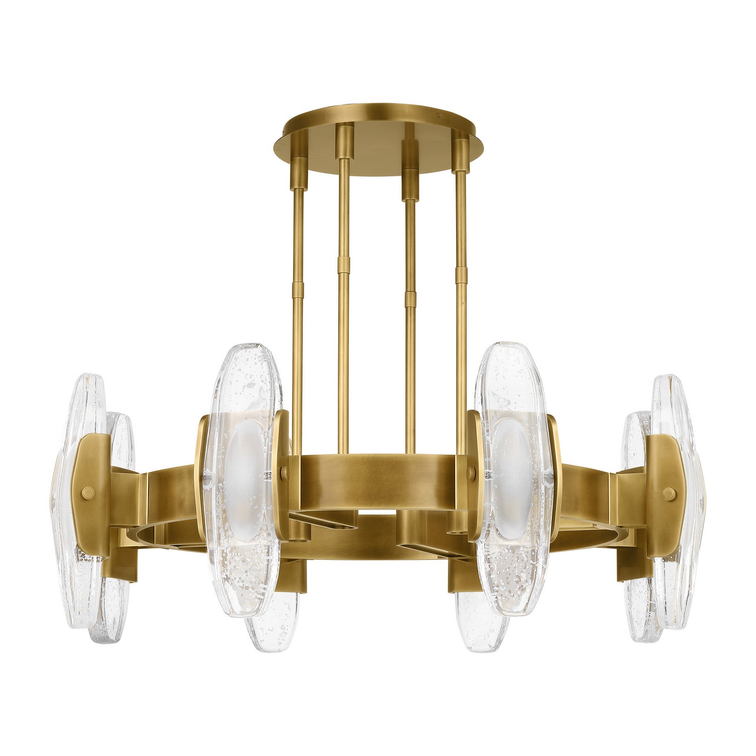 Visual Comfort Modern - 700WYT8BR-LED927 - LED Chandelier - Wythe - Plated Brass