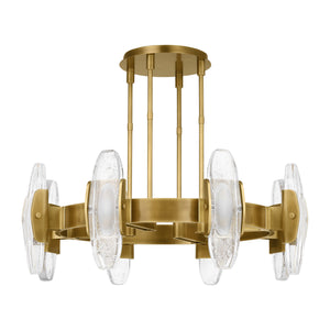 Visual Comfort Modern - 700WYT8BR-LED927 - LED Chandelier - Wythe - Plated Brass