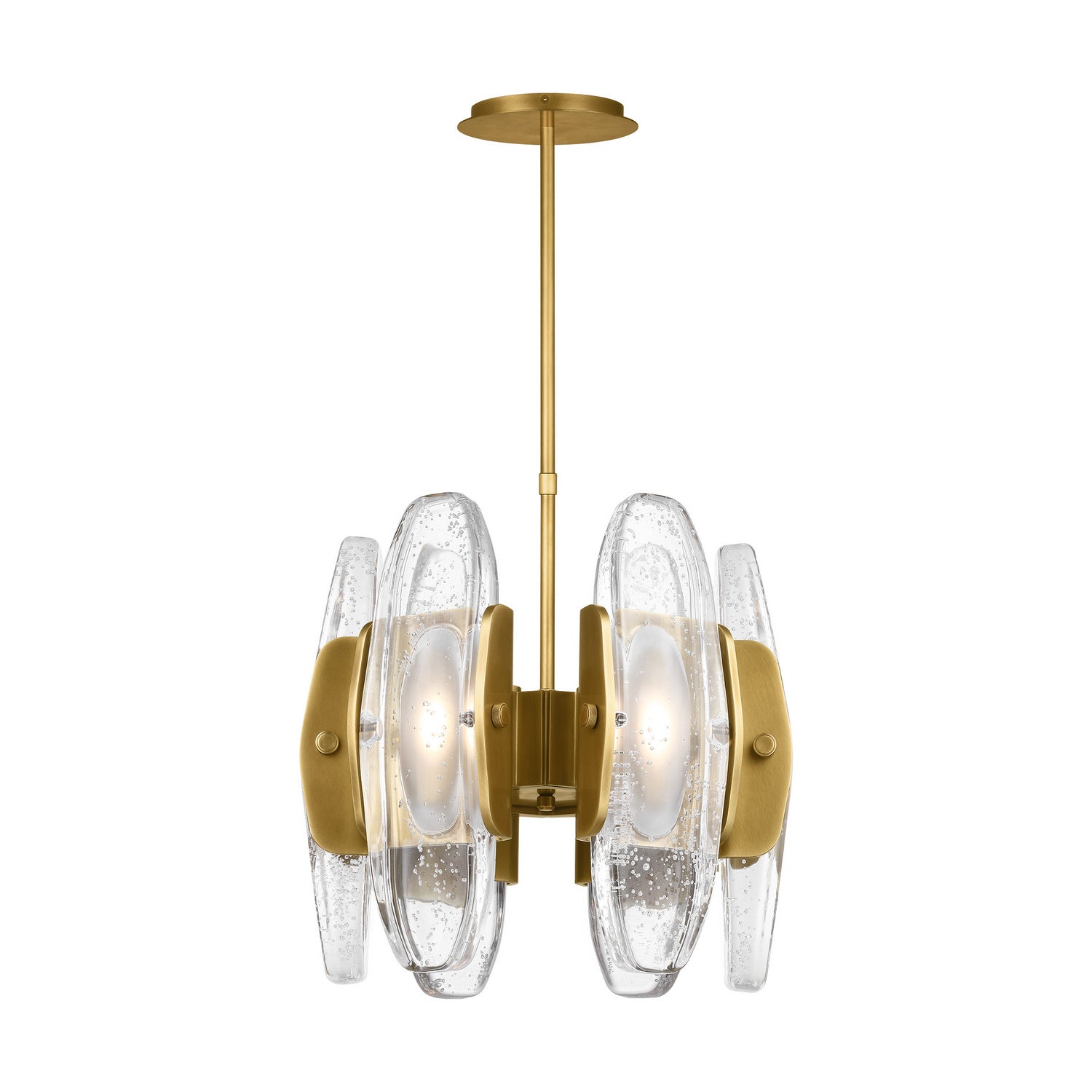 Visual Comfort Modern - 700WYT6BR-LED927 - LED Chandelier - Wythe - Plated Brass