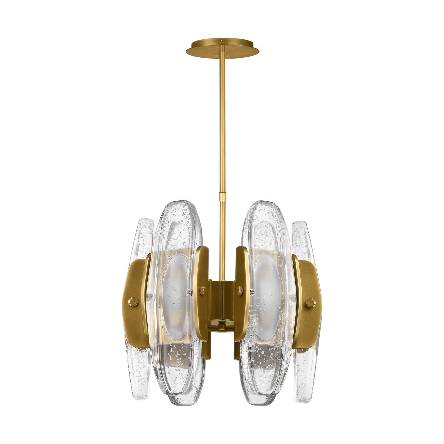 Visual Comfort Modern - 700WYT6BR-LED927 - LED Chandelier - Wythe - Plated Brass