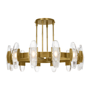 Visual Comfort Modern - 700WYT12BR-LED927 - LED Chandelier - Wythe - Plated Brass