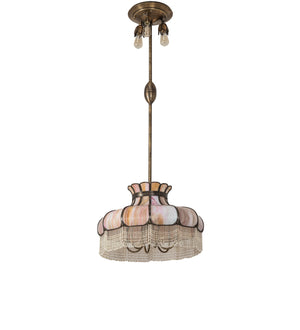 Meyda Tiffany - 244584 - 11 Light Pendant - Frederick - Antique Brass