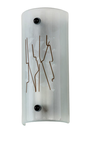 Meyda Tiffany - 250622 - One Light Wall Sconce - Twigs - Nickel