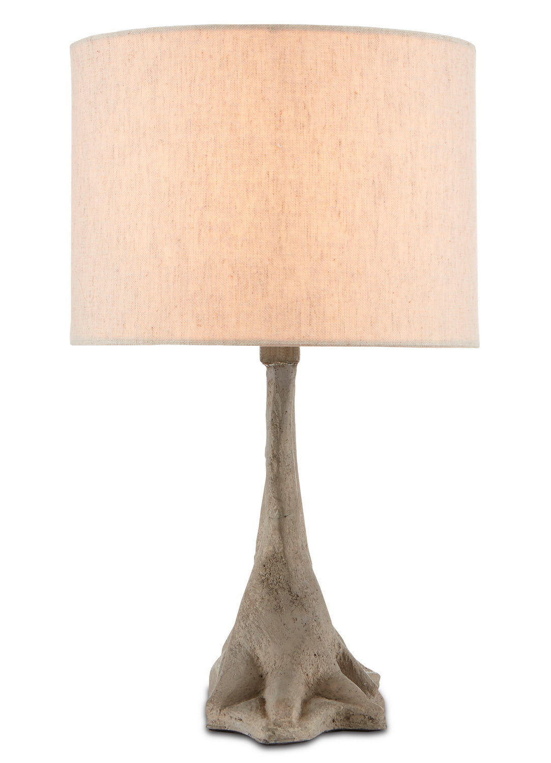 Currey and Company - 6000-0755 - Three Light Table Lamp - Cotswold - Concrete