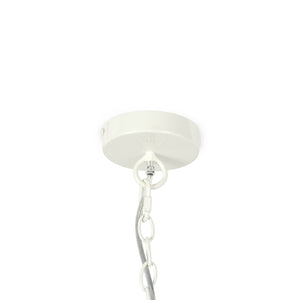 Palecek - 2038-05 - Three Light Pendant - Point Dume - Cream