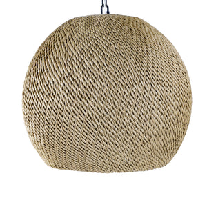 Palecek - 2052-79 - Outdoor Pendant - Augustine - Black