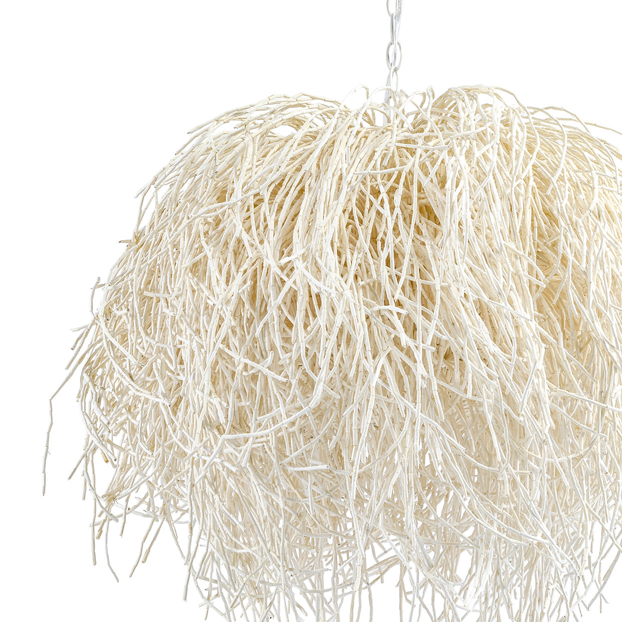 Palecek - 2431-79 - Chandelier - Windblown - Off-White