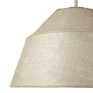 Palecek - 2771-79 - Three Light Pendant - Capistrano - Brushed Nickel