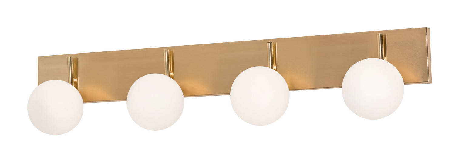 AFX Lighting - METV3808L30D1SB - LED Vanity - Metropolitan - Satin Brass