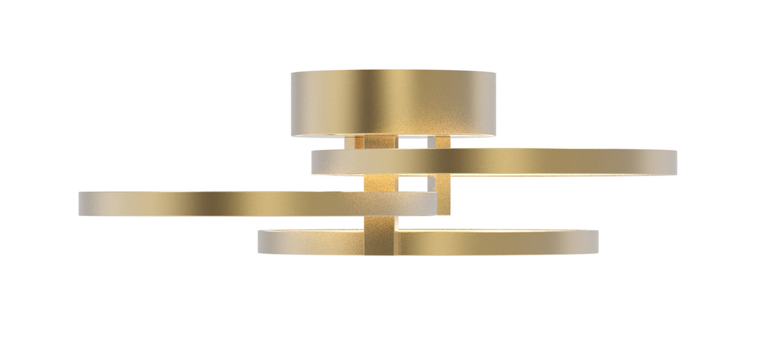 AFX Lighting - ORIF16L30D1SB - LED Flush Mount - Orion - Satin Brass