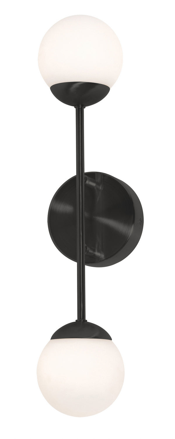 AFX Lighting - PRLS0418L30D1BK - LED Wall Sconce - Pearl - Black