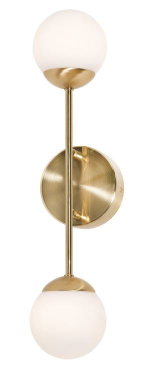 AFX Lighting - PRLS0418L30D1SB - LED Wall Sconce - Pearl - Satin Brass