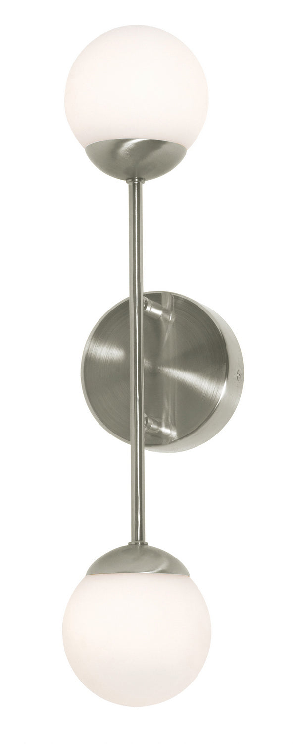 AFX Lighting - PRLS0418L30D1SN - LED Wall Sconce - Pearl - Satin Nickel