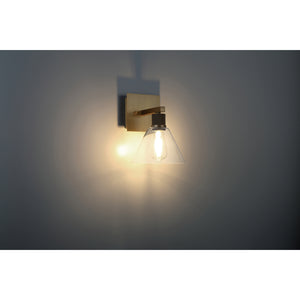 Access - 63143LEDDLP-ABB/CLR - LED Wall Sconce - Port Nine Martini - Antique Brushed Brass