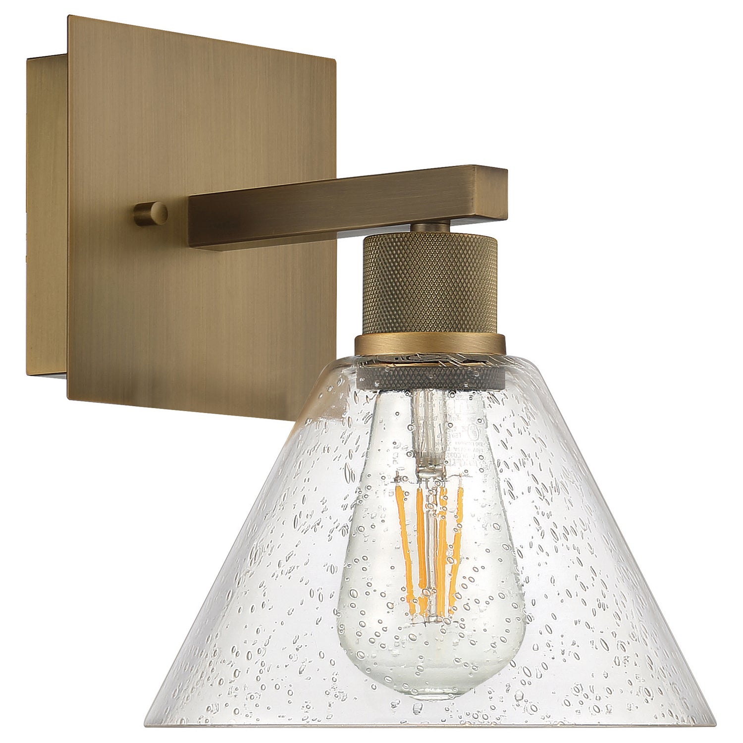 Access - 63143LEDDLP-ABB/SDG - LED Wall Sconce - Port Nine Martini - Antique Brushed Brass