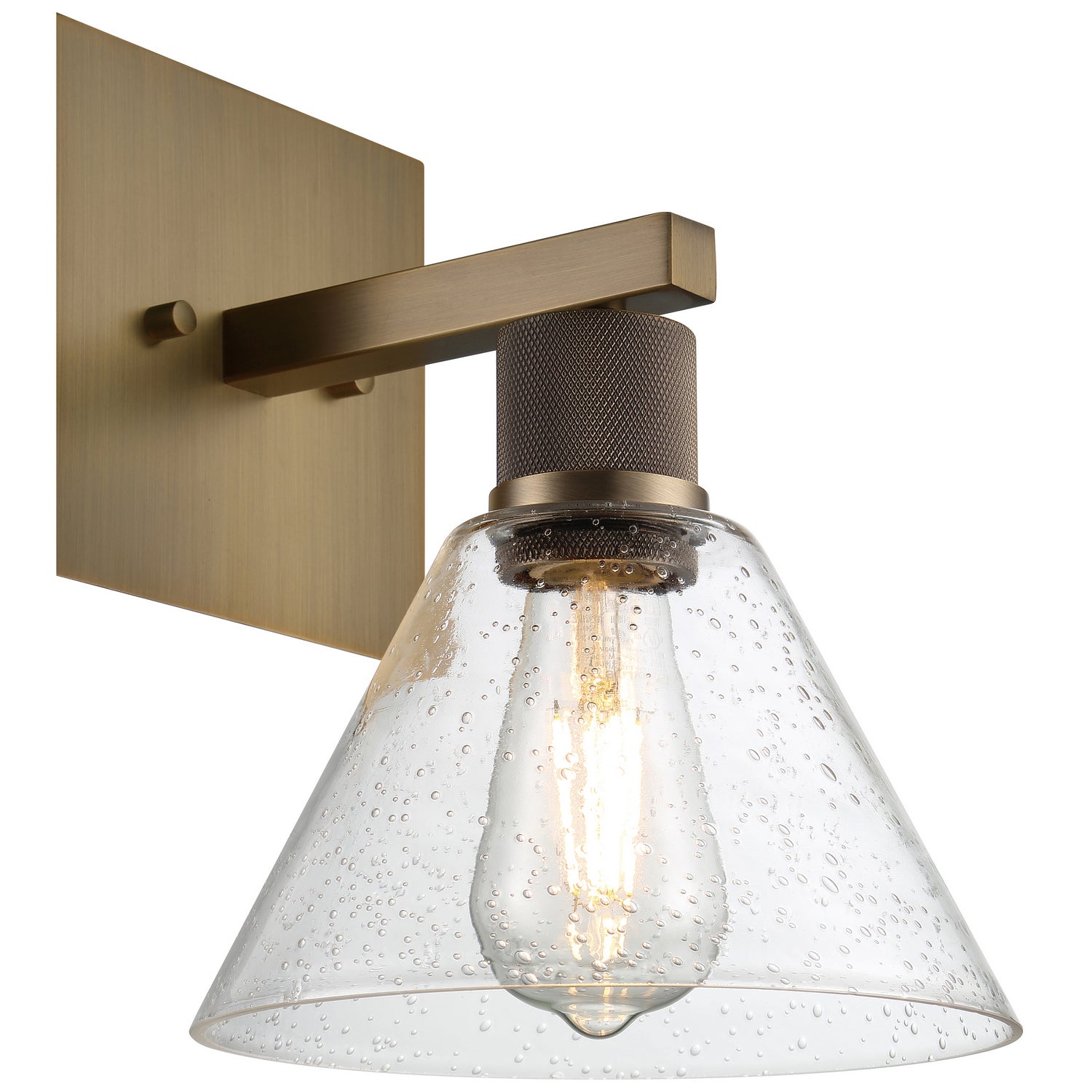 Access - 63143LEDDLP-ABB/SDG - LED Wall Sconce - Port Nine Martini - Antique Brushed Brass