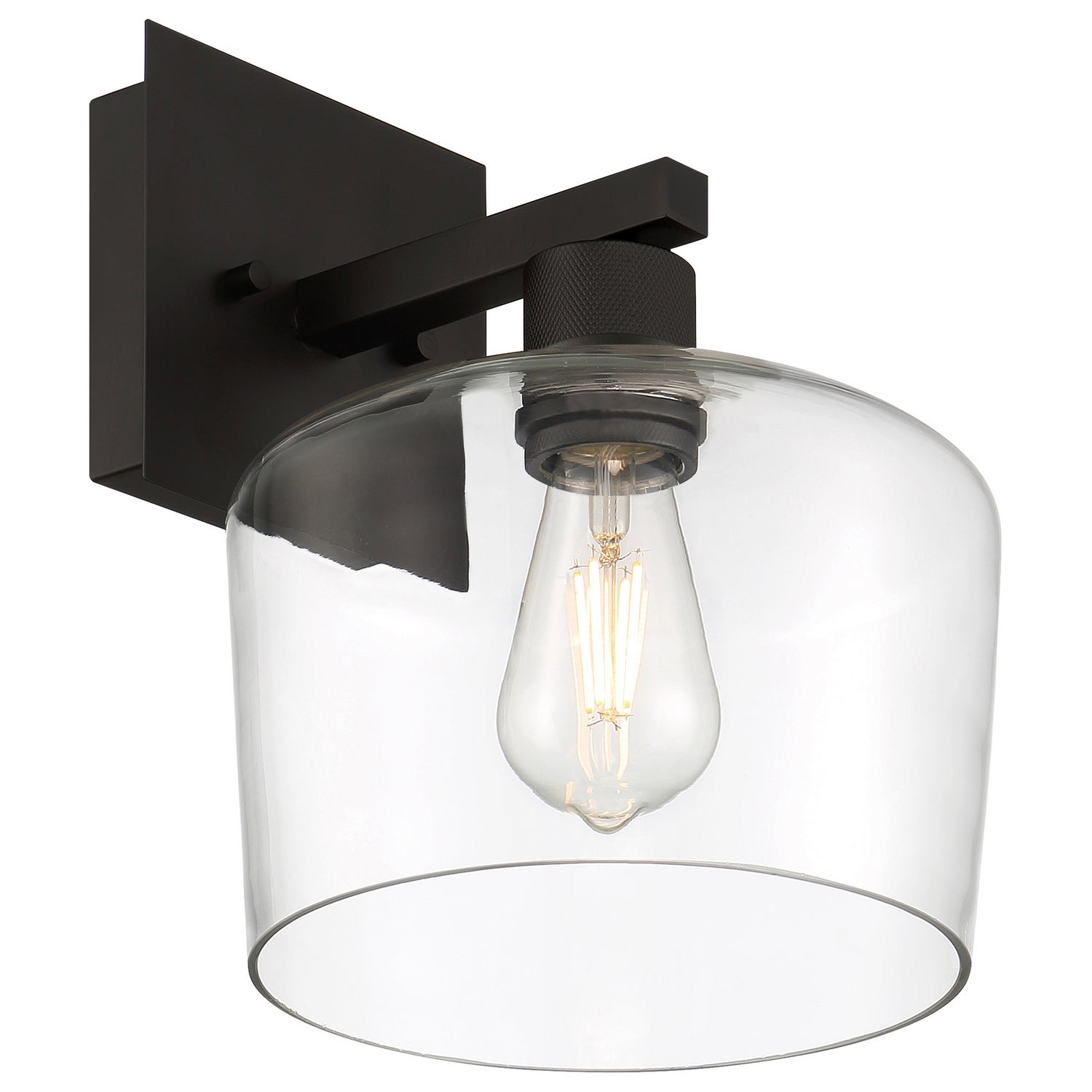 Access - 63144LEDDLP-MBL/CLR - LED Wall Sconce - Port Nine Chardonnay - Matte Black