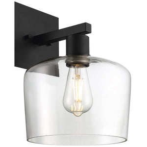 Access - 63144LEDDLP-MBL/CLR - LED Wall Sconce - Port Nine Chardonnay - Matte Black