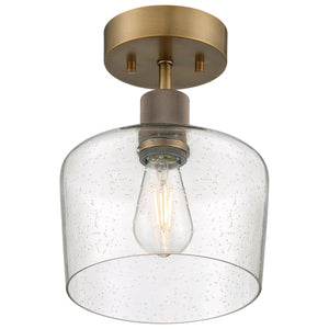 Access - 63147LEDDLP-ABB/SDG - LED Semi Flush Mount - Port Nine Chardonnay - Antique Brushed Brass