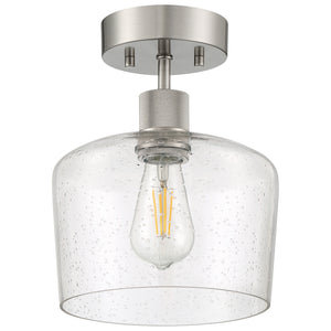 Access - 63147LEDDLP-BS/SDG - LED Semi Flush Mount - Port Nine Chardonnay - Brushed Steel