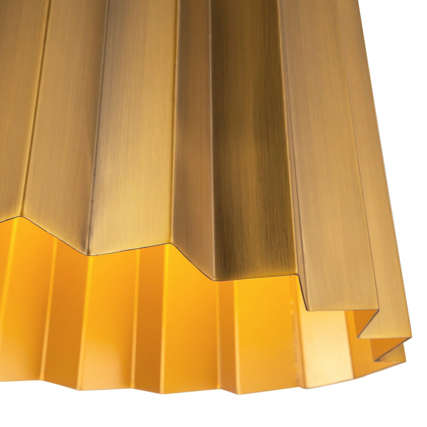 Alora - FM528514AG - Two Light Flush Mount - Plisse - Aged Gold