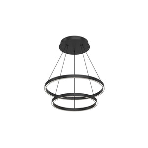 Kuzco Lighting - CH87224-BK - LED Chandelier - Cerchio - Black