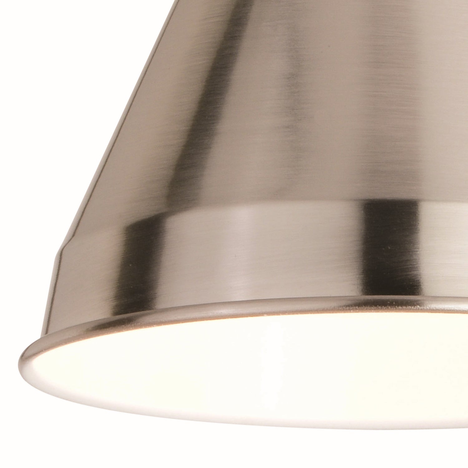 Vaxcel - W0399 - One Light Swing Arm Wall Light - Alexis - Satin Nickel and Matte White