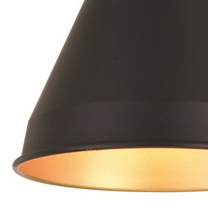 Vaxcel - W0400 - One Light Swing Arm Wall Light - Alexis - Oil Rubbed Bronze and Satin Gold