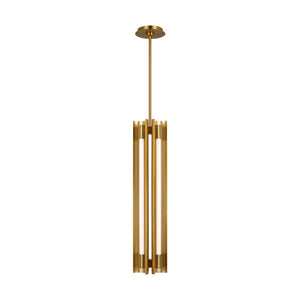 Visual Comfort Studio - KP1084BBS - LED Pendant - Carson - Burnished Brass