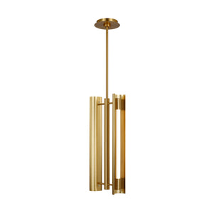 Visual Comfort Studio - KP1092BBS - LED Pendant - Carson - Burnished Brass