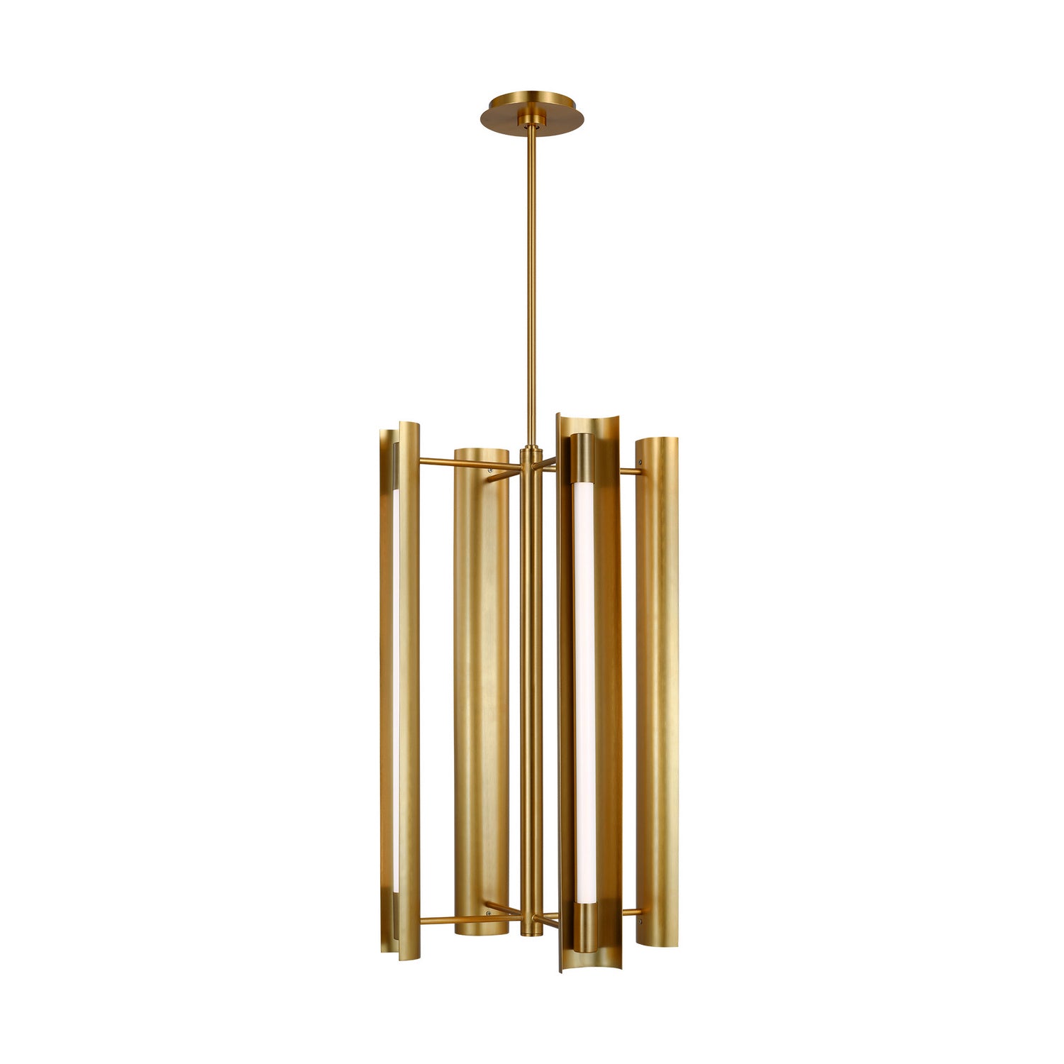 Visual Comfort Studio - KP1104BBS - LED Pendant - Carson - Burnished Brass