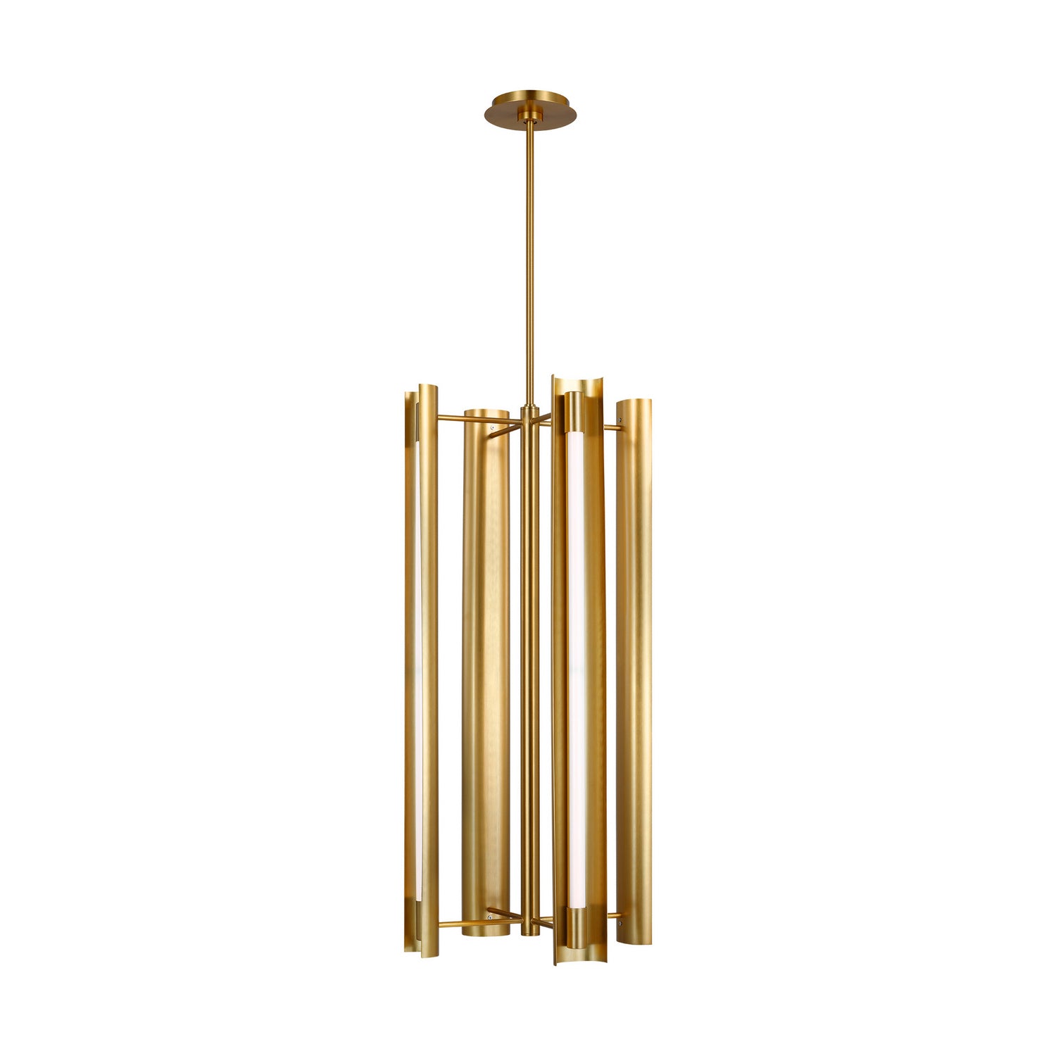 Visual Comfort Studio - KP1114BBS - LED Pendant - Carson - Burnished Brass