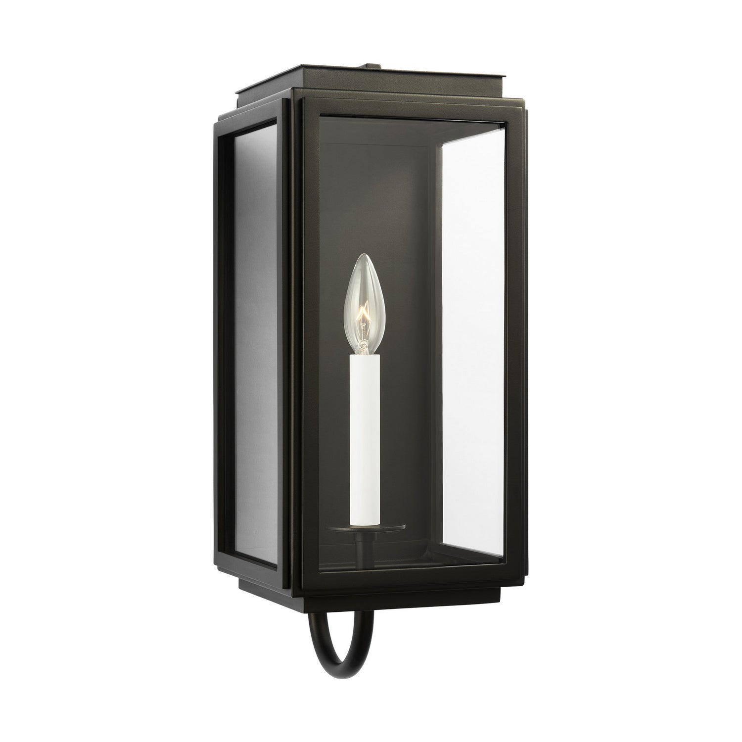 Visual Comfort Studio - LO1001TXB - One Light Wall Lantern - Edgar - Textured Black