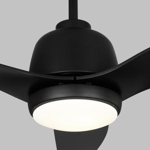 Visual Comfort Fan - 3AVLCR54MBKD - 54"Ceiling Fan - Avila - Midnight Black