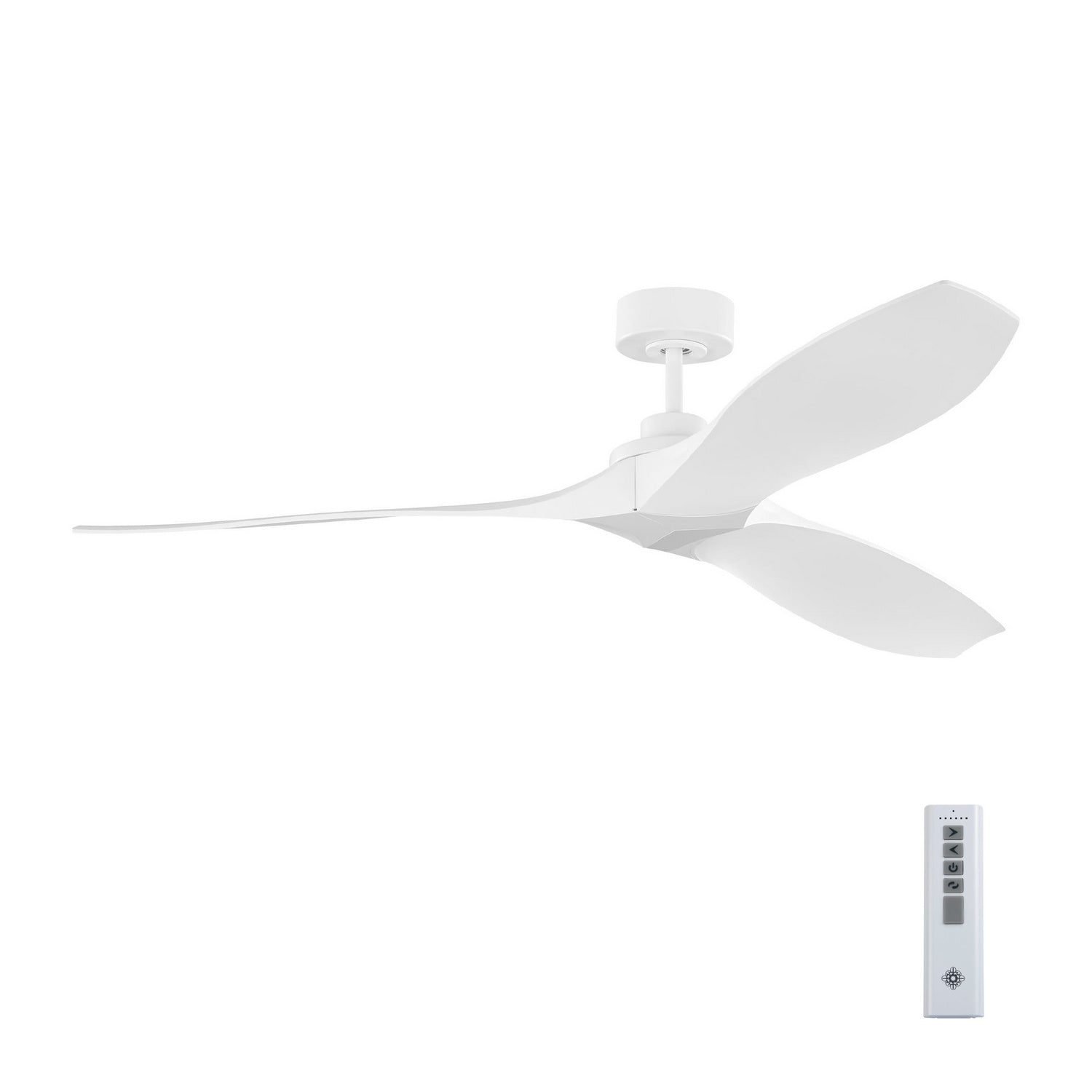 Visual Comfort Fan - 3CLNCSM60RZW - 60"Ceiling Fan - Collins - Matte White