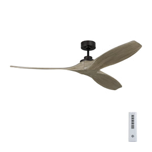 Visual Comfort Fan - 3CLNSM60AGP - 60"Ceiling Fan - Collins - Aged Pewter