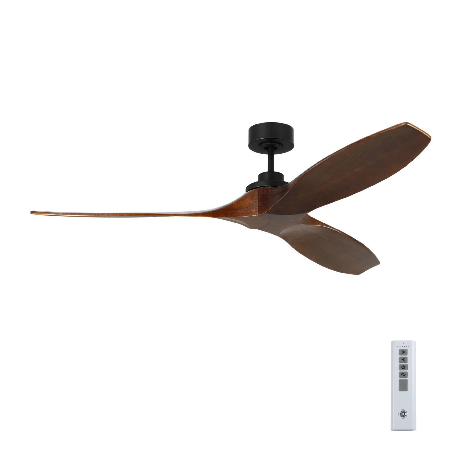 Visual Comfort Fan - 3CLNSM60MBK - 60"Ceiling Fan - Collins - Midnight Black