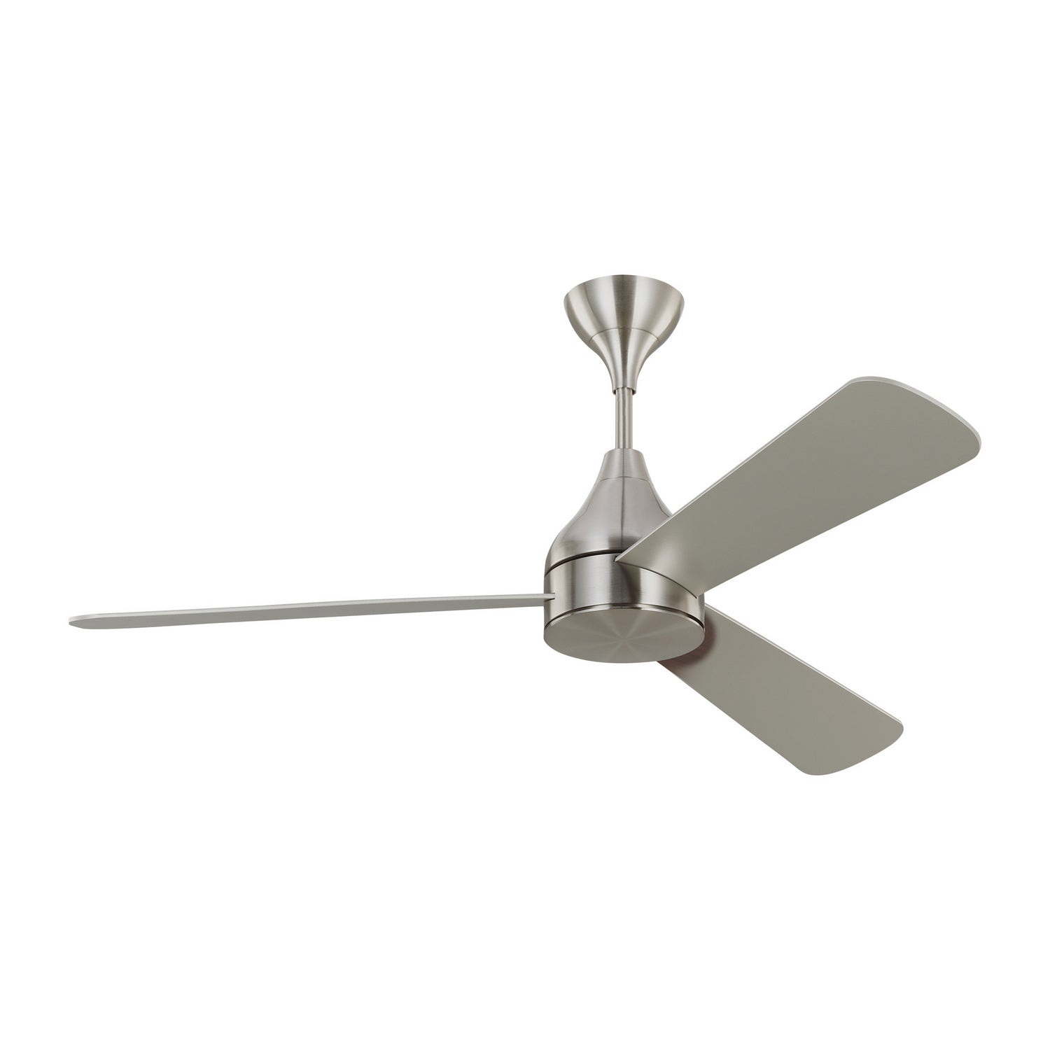 Visual Comfort Fan - 3STMSM52BSD - 52"Ceiling Fan - Streaming - Brushed Steel